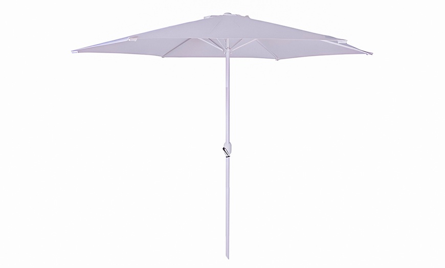 Image 2: Runder Sonnenschirm Ø 3 m mit zentralem Standrohr