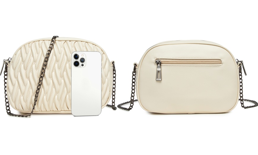 Image 2: Soft Lady's Crossbody Shoulder Bag With Long Strap
