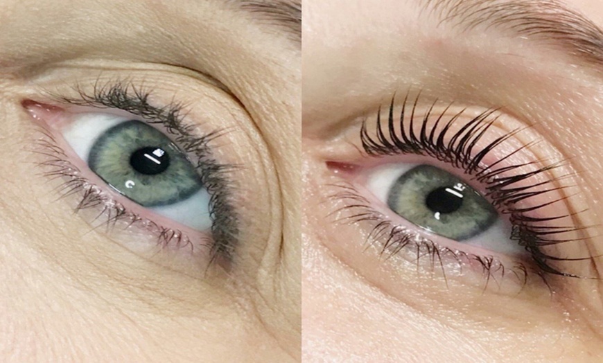 Image 2: Korea's Banhada Lash Lifting, Tinting, Treatment or Brow Lamination at Dollface Lash Studio (Up to 56% Off)
