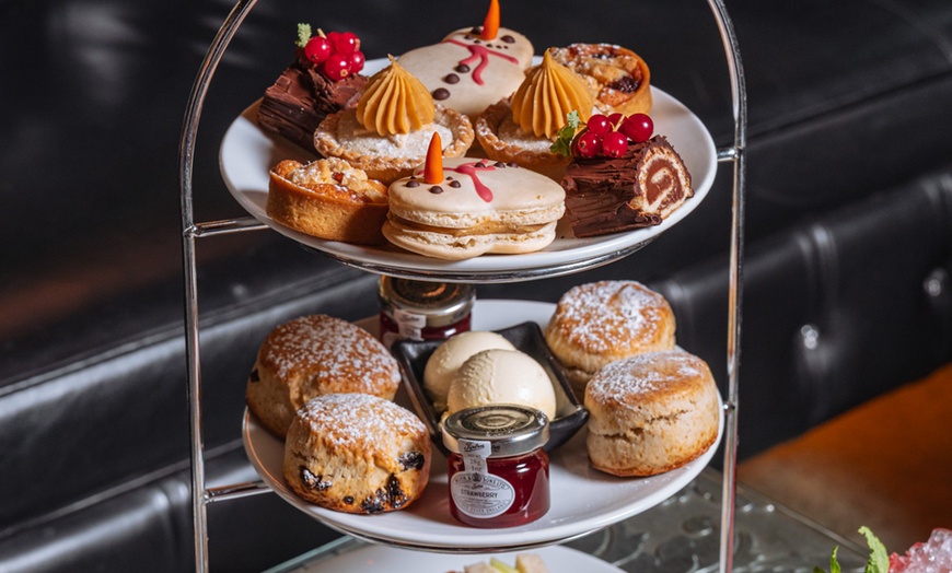 Image 3: Sparkling Afternoon Tea with Prosecco: Holiday Cheer at The Crazy Bear