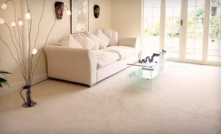 $49 for a Carpet-Cleaning Package for Three Rooms and One Hallway from Steam Pro Cleaning ($110 Value) - Primary Image