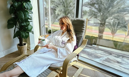 Fatigue Killer: 90 mins Spa Treatment + 24k Gold Eye Mask + Pool Access for 1