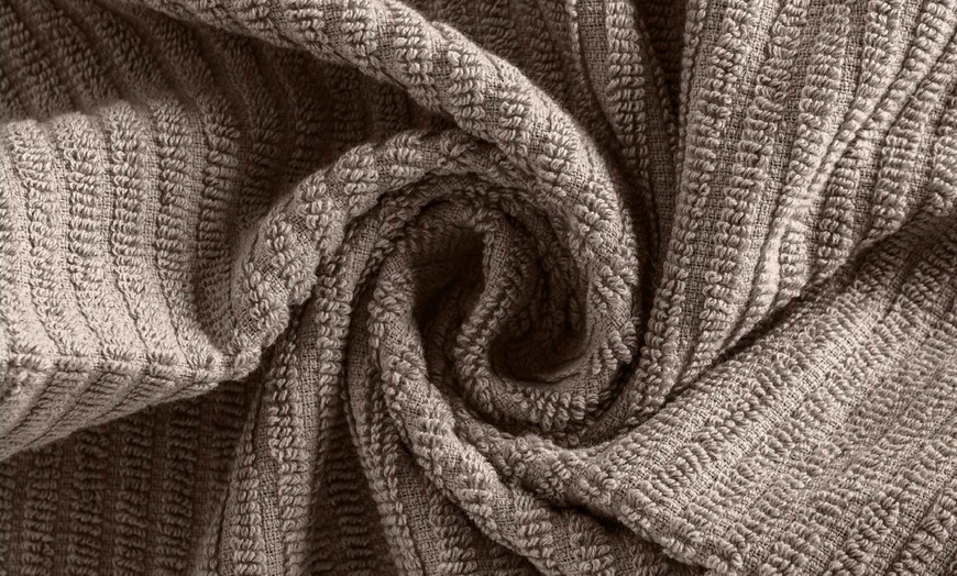 Image 5: Set di 5 asciugamani in puro cotone