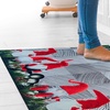 Image 24: Alfombra con diseño navideño rectangular