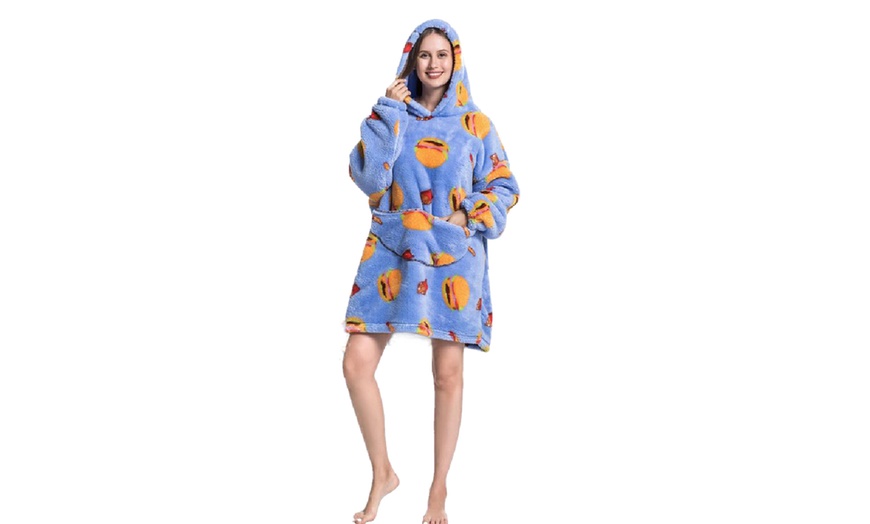 Image 58: Matching Family Snuggle Hooded Blanket