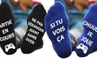 Chaussettes à message "Jeux Video", spécial Gamers - Second Medium