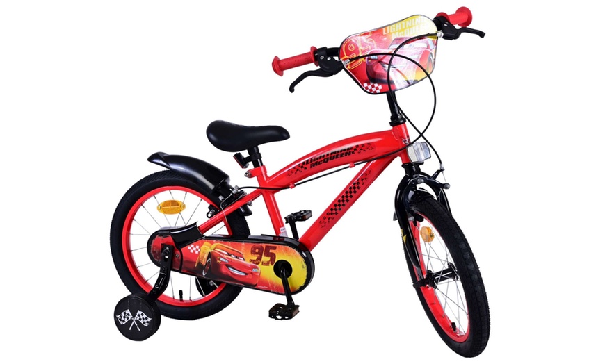 Image 2: Volare Disney Kinderfahrrad mit 16-Zoll-Rädern