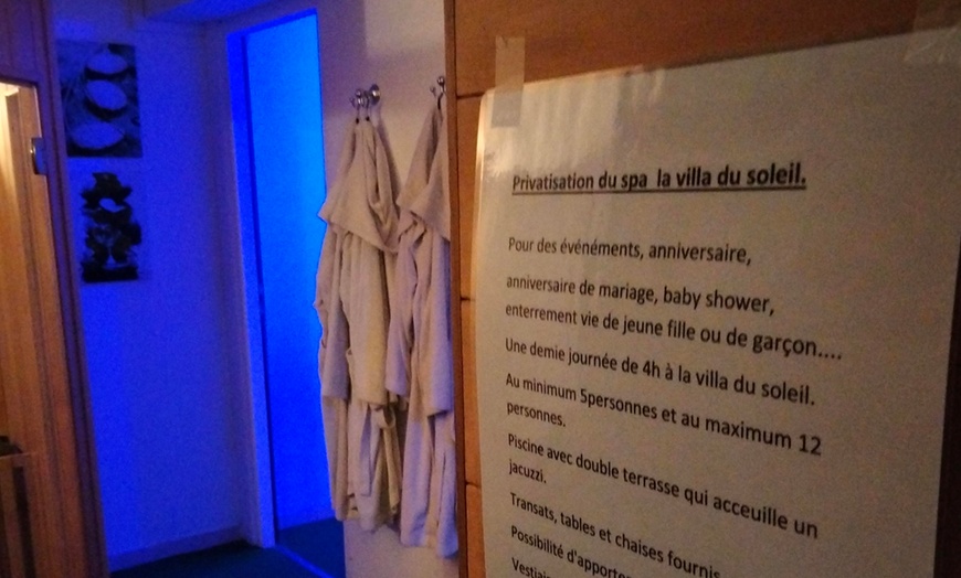 Image 2: Privatisation de spa d'une demi-journée chez Spa de la Villa du Soleil