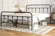 HomCom Metal Bed Frames in Various Sizes and Colours - Second Medium