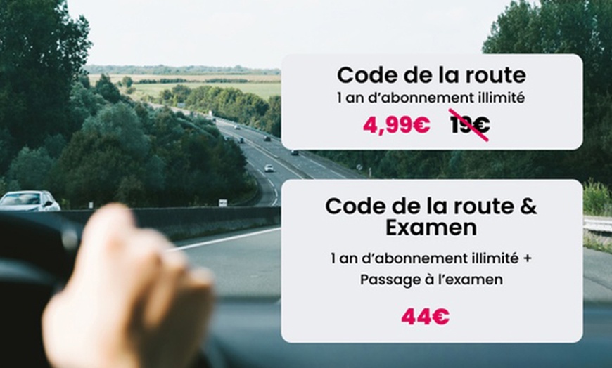 Image 1: Code de la route en ligne avec Le Permis Libre