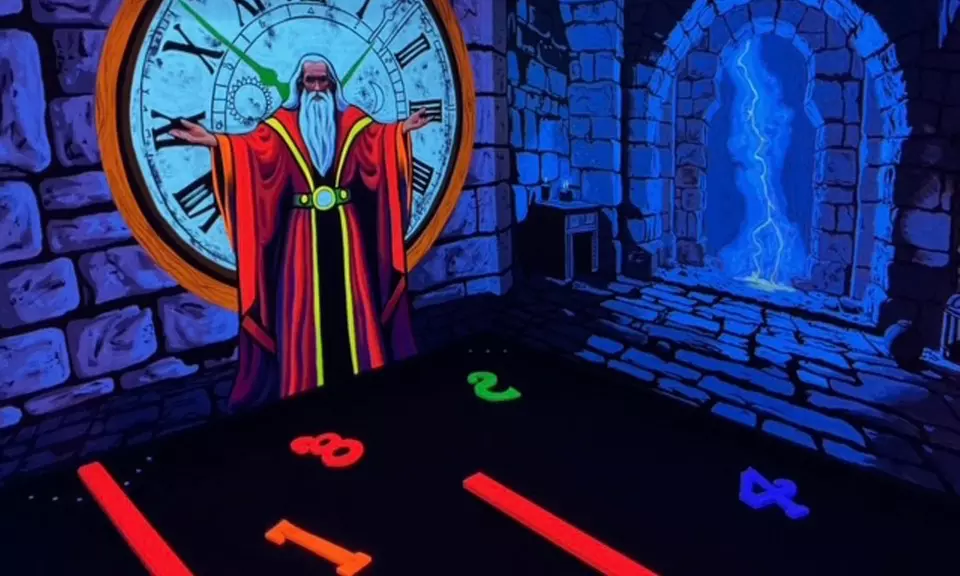 Glow-in-the-Dark 3D Minigolf – Chesapeake