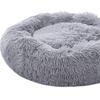 Image 2: 60cm Soft Washable Plush Pet Bed