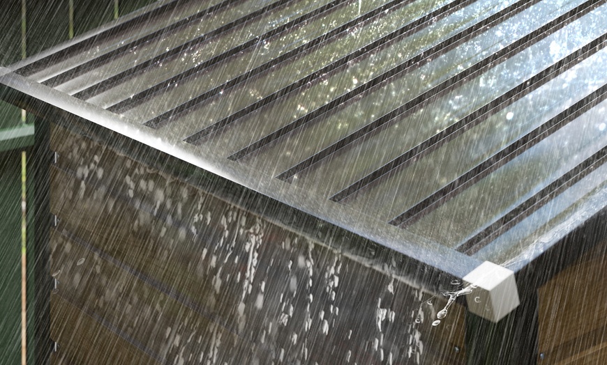 Image 3: Outsunny 7ft x 4ft Metal Shed with Lock