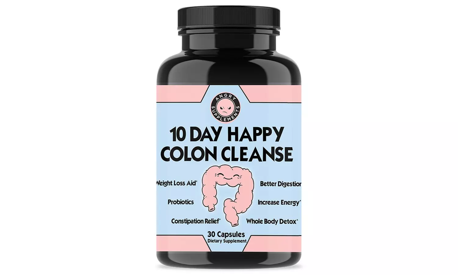 Angry Supplements Weight Loss & Detox, 10 Day Cleanse, ACV & Garcinia PM 