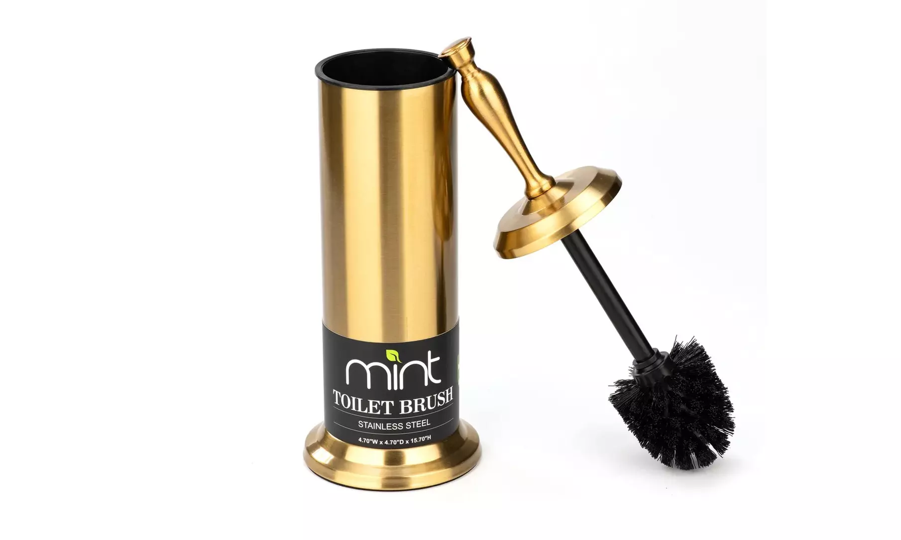 Toilet Bowl Brush with Extra Long Handle and Durable Bristles