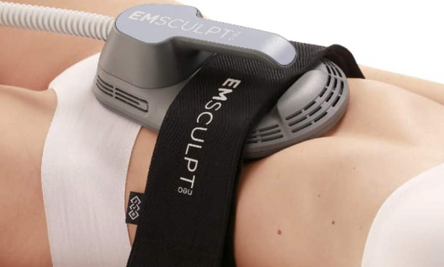 Image 1: Transform w/ One, Six, or Twelve Sessions of EMS Body Sculpting w/ RF