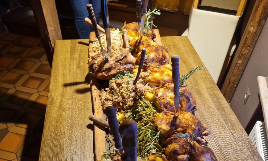 Image 5: 3-Gänge-Mittelalterliches-Gelage wie „Ritter“ oder „Wikinger“ für 4