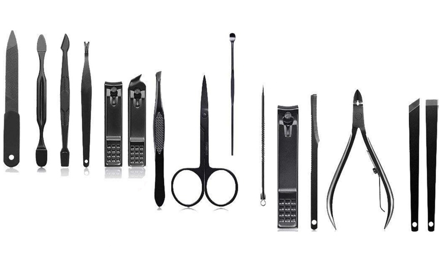 Image 6: 15-Piece Men's Grooming Tools Kit