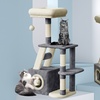 Image 7: Árbol multinivel para gatos con poste rascador 

