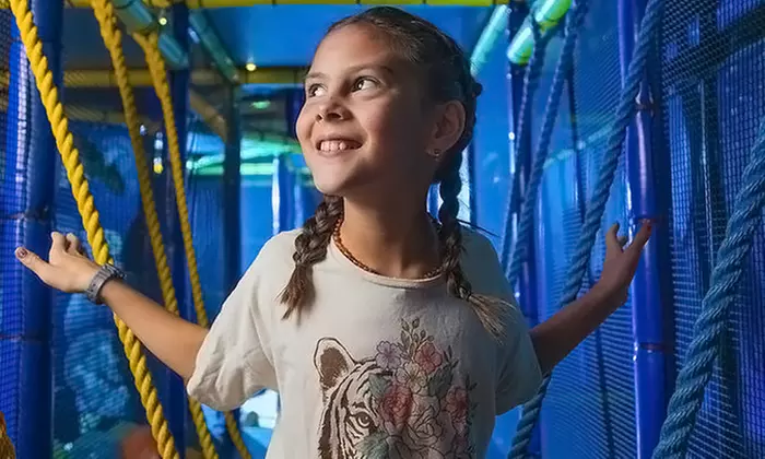 Open-Play Visit for One or Two Children at an Indoor Playground