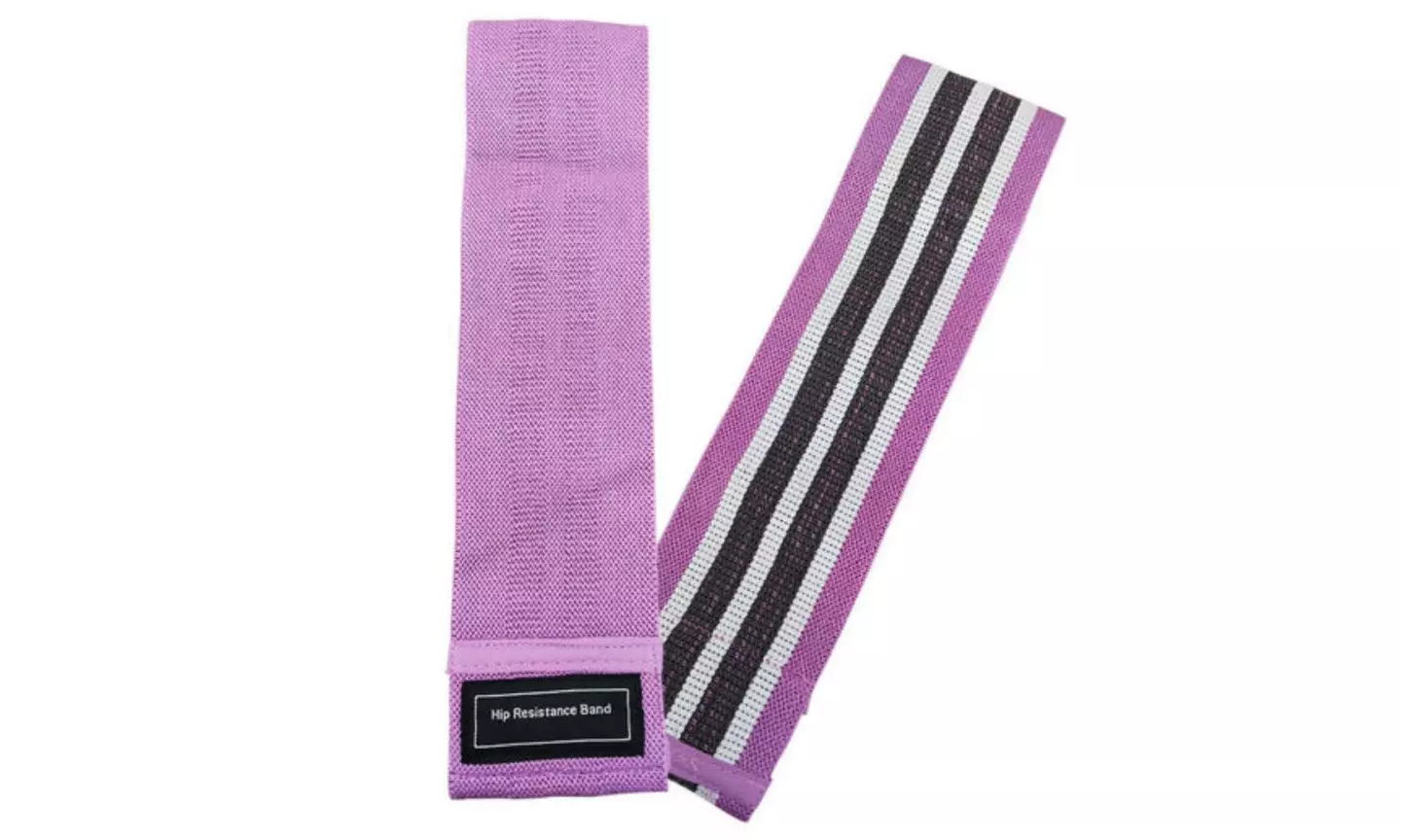 Three-Piece Resistance Loop Band for Squats and Leg Workouts