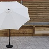 Image 5: Phoenix 2.5m Table Parasol in Beige with Base