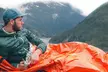 2-Pack Emergency Sleeping Bag Waterproof Thermal Bivy Sack Survival Camping Bag - Second Medium