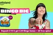 Grab a Bingo bonus + a flurry of Complimentary Spins for Big Bass Bonanza Mini from Lottoland - Second Medium