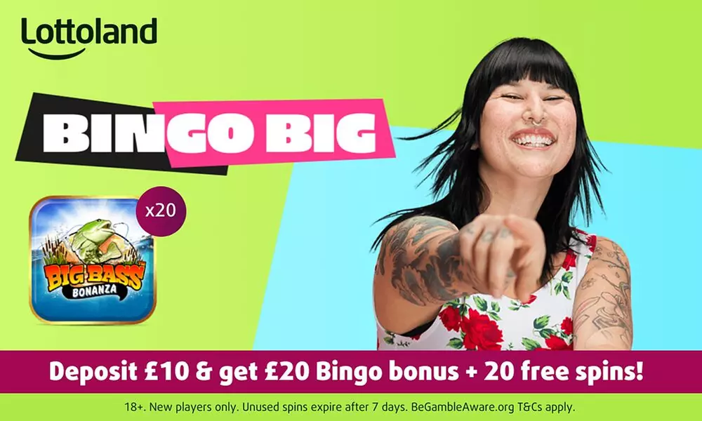 Get a Bingo Bonus and a Bundle of Free Spins for Big Bass Bonanza Mini