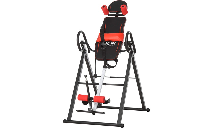 Image 3: HomCom Inversion Table