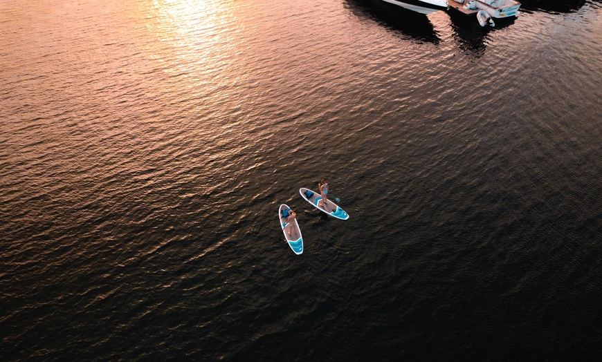 Image 2: OverWater Stand Up Paddle Board -SUP Rentals on Mission Bay