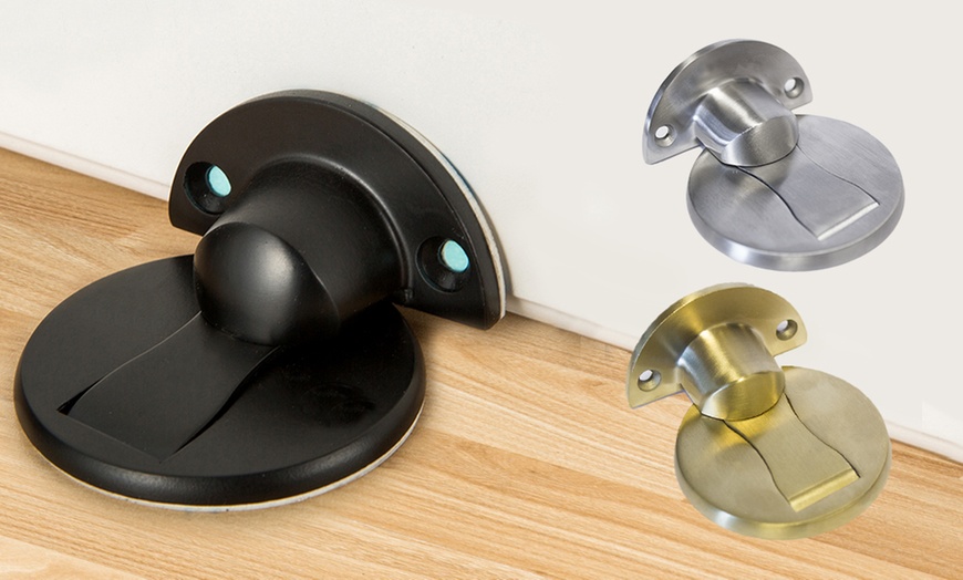 Image 1: Magnetic Door Stops