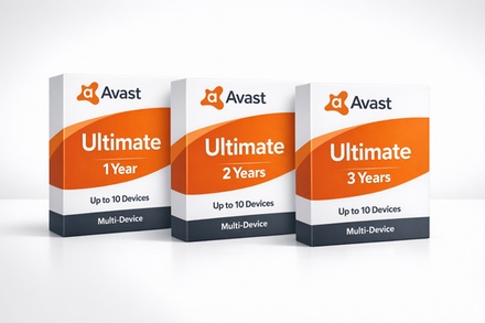 Avast Ultimate (Multi-Device, up to 10 connections) - 1 Year - Avast Ultimate