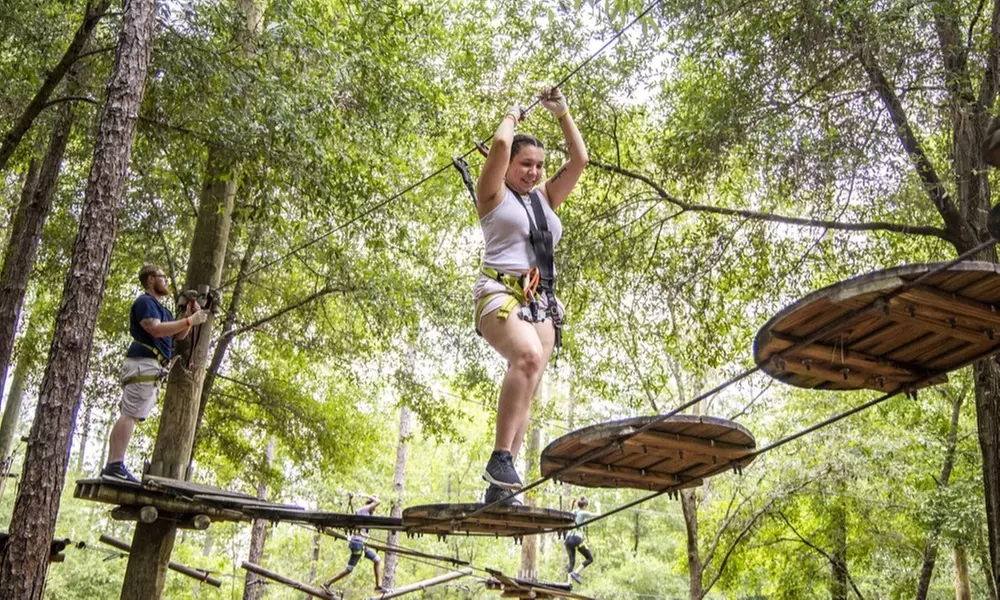 Admission to Orlando's Most Thrilling Tree Top Obstacle Adventure