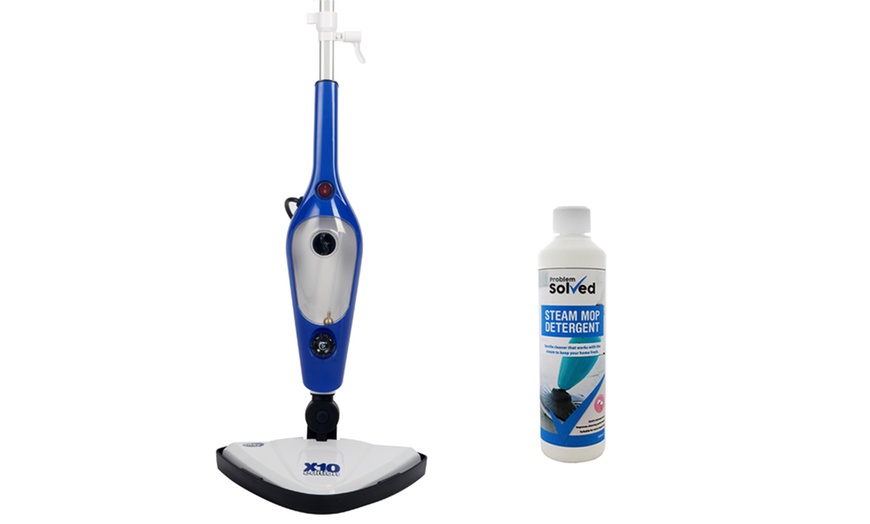 Image 2: 10-in-1 Steam Mop + 2 or 5 Pads