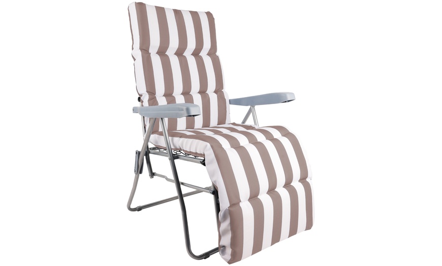 Image 5: Palma Gravity Recliner Chair with Cushion
