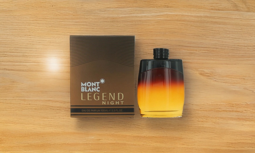 Image 1: Mont Blanc Legend Night 3.4 oz / 100 ml Eau De Parfum for Men