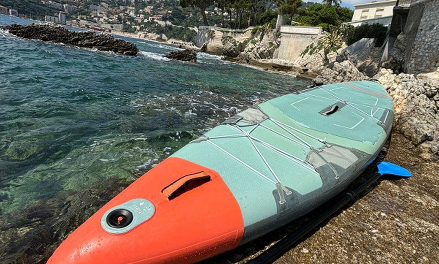 Image 3: Tour guidé de 4h en vélo électrique puis paddle avec Nissalentours