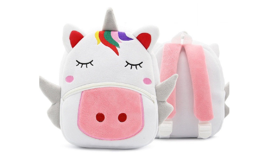 Image 26: Kids' Cartoon Animal Backpack