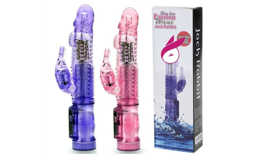Image 1: 360 Rotate Multi-speed Waterproof Vibrator Massager