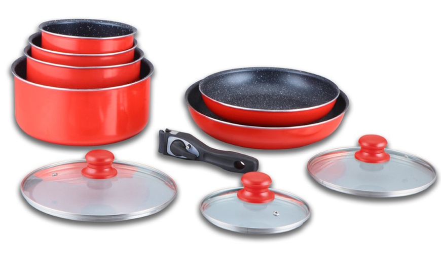 Image 6: Herzberg 10er-Set Kochgeschirr