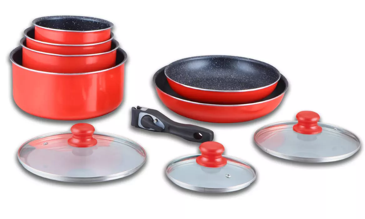 Herzberg 10er-Set Kochgeschirr