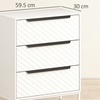 Image 9: HOMCOM Fabric Drawers