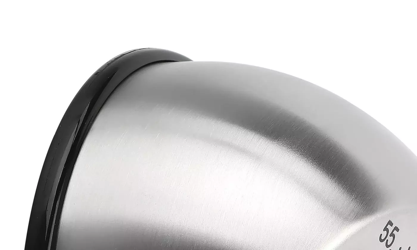 60 Minutes Stainless Steel Kitchen Timer Mechanical Wind- Up Timer