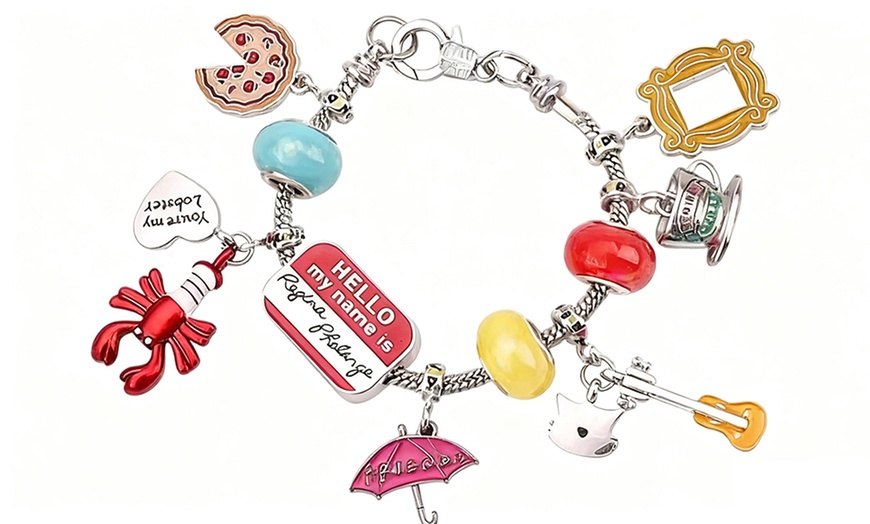 Image 2: Friends Inspired Bracelet Advent Calendar; 24 Charms and Accessories