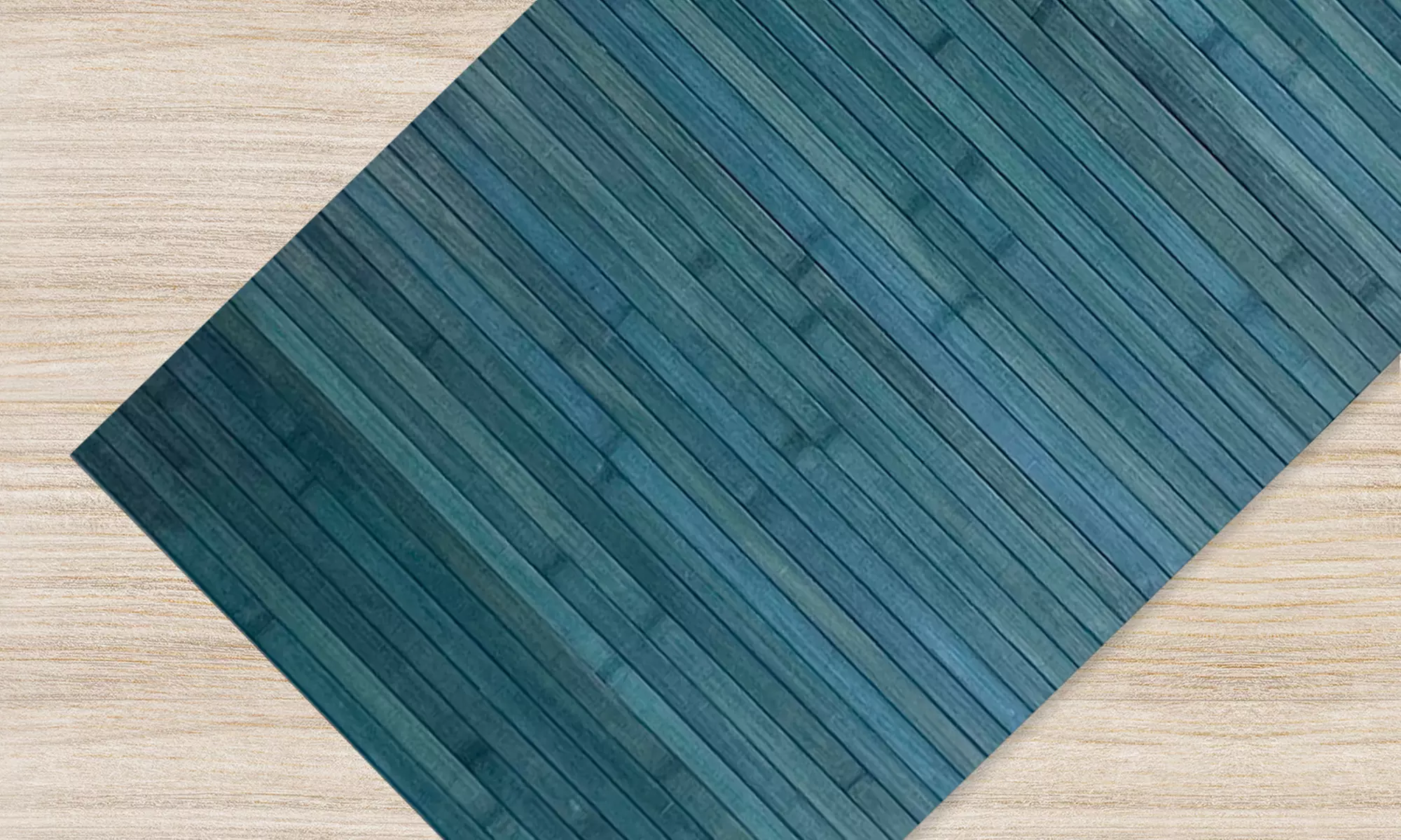 Teppich-Läufer aus Bambus