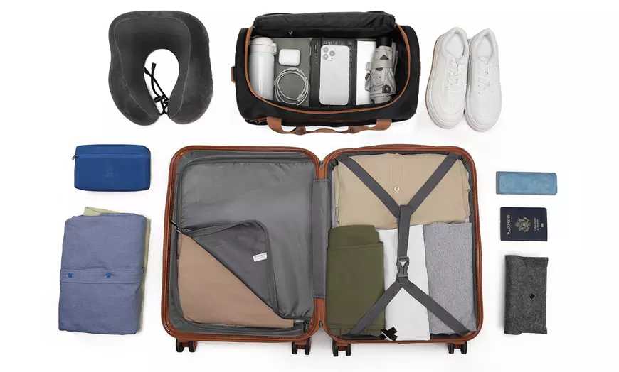Image 5: Valise cabine et sac de voyage