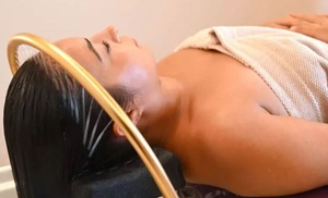 Ritual de head spa con bebida caliente, limpieza facial o masaje Ritual de head spa con bebida caliente, limpieza facial o masaje