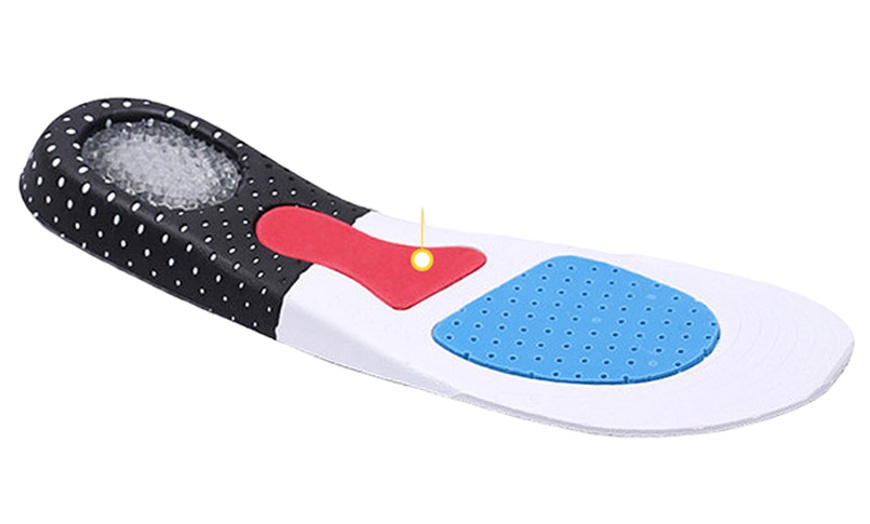 Image 3: Gel Orthotic Sport Insoles - Comfort, Support, Shock Absorption