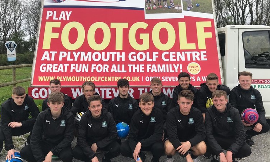 Image 4: Footgolf at Plymouth Golf Centre